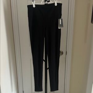 Denver Hayes Women's Sleek Black Leggings Tummy Control